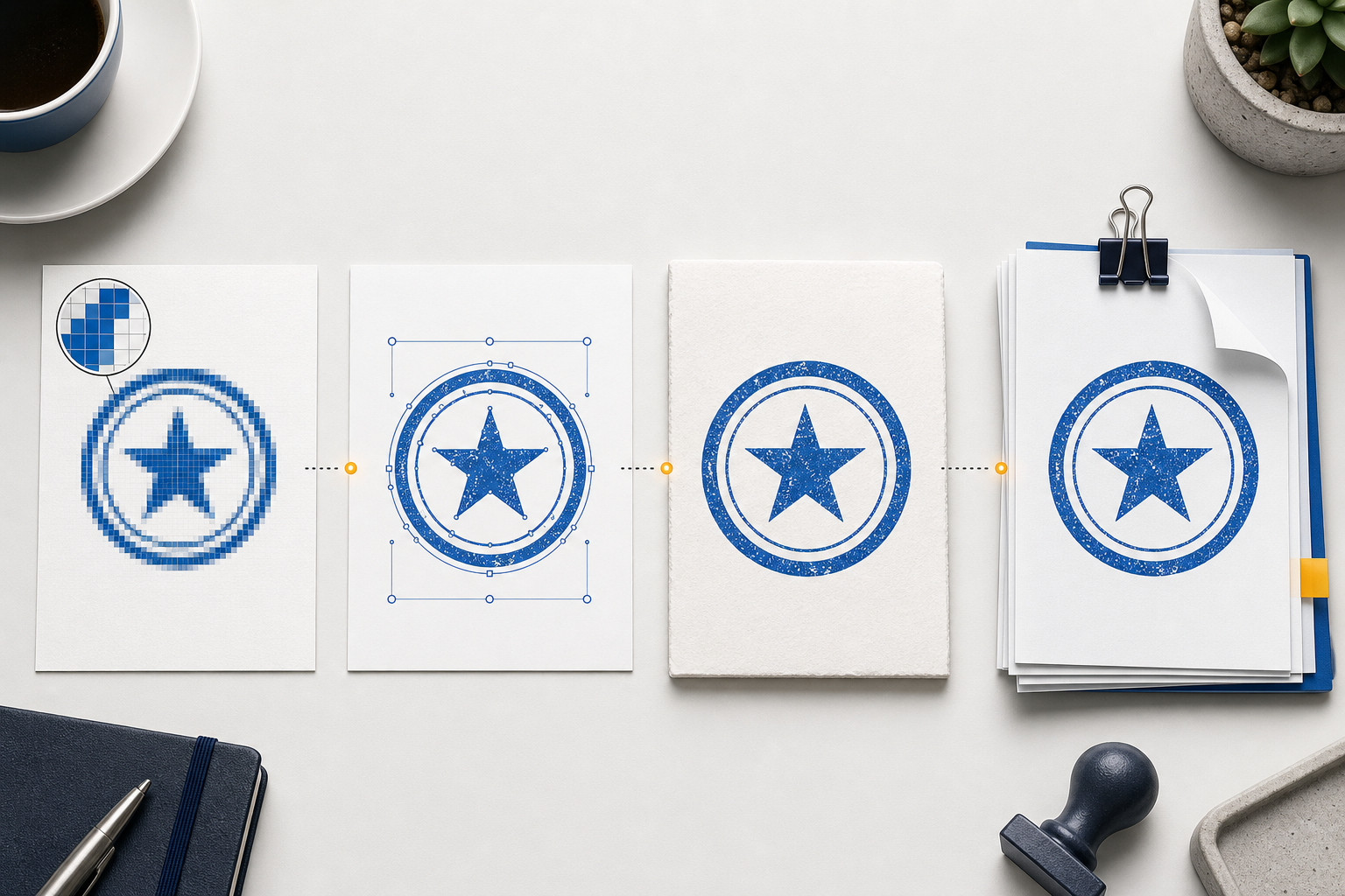 Stamp artwork prepared for PNG, SVG, EPS, PDF, and document workflows