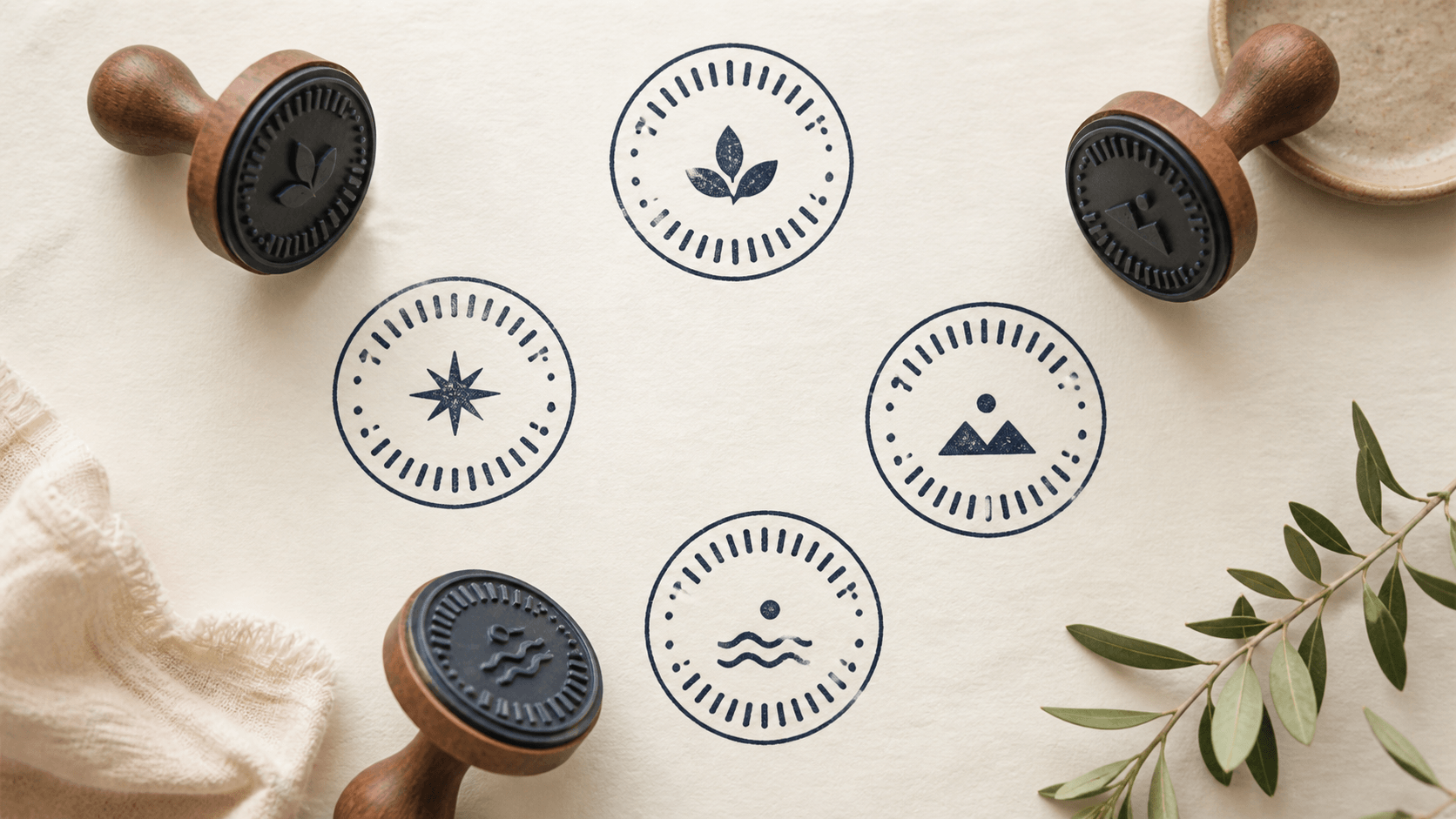 Curved Text on Round Stamps: A Spacing Guide article illustration