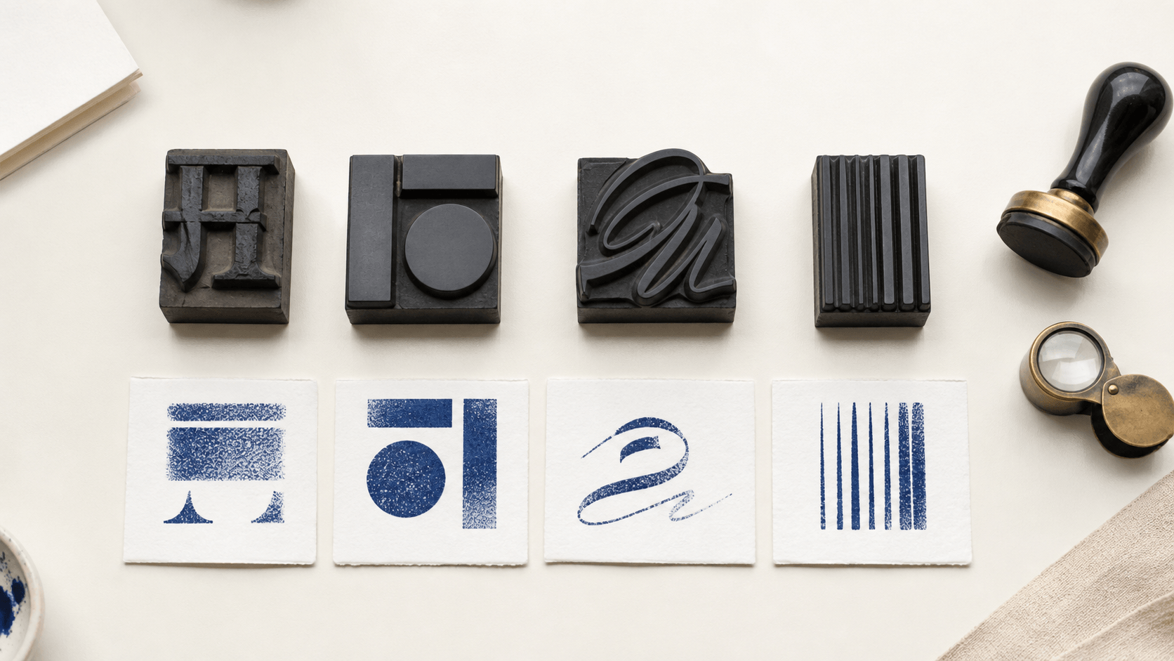 How to Choose a Font for a Custom Stamp article illustration